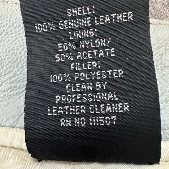 310 Motoring Automobile Specialist Vintage Racing Leather Jacket 2XL Vintage - Picture 12 of 16